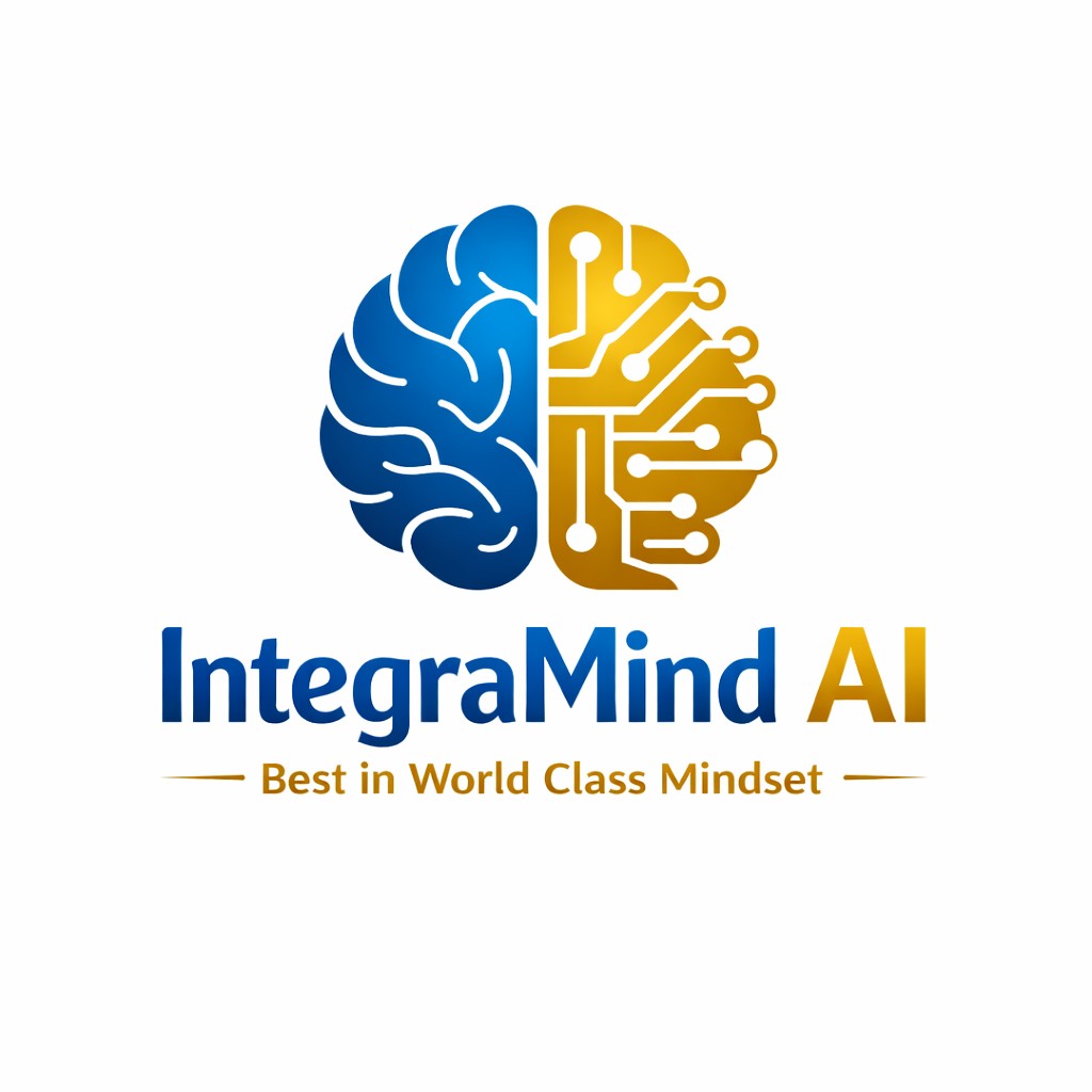 IntegraMind AI by Vinod Banda — brand logo